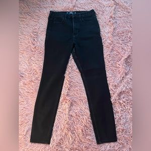 Black Skinny Jeans Hollister S: 7